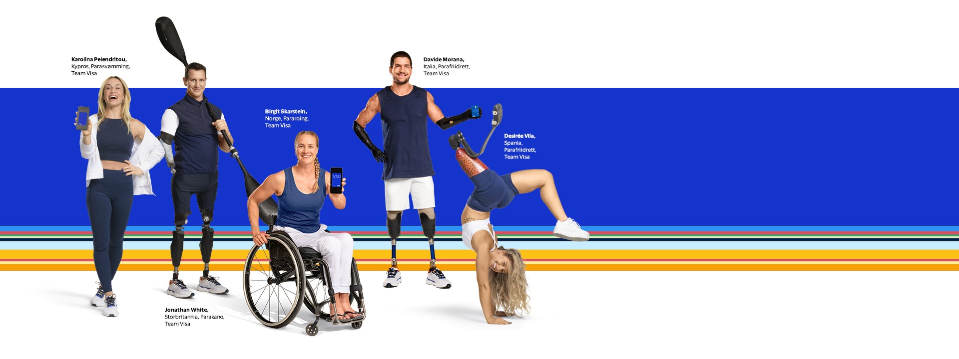 paralympic team visa athletes