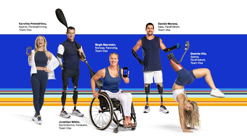 paralympic team visa athletes